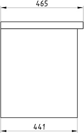 ASB-Woodline Тумба с раковиной Риола 80 подвесная белая – фотография-14